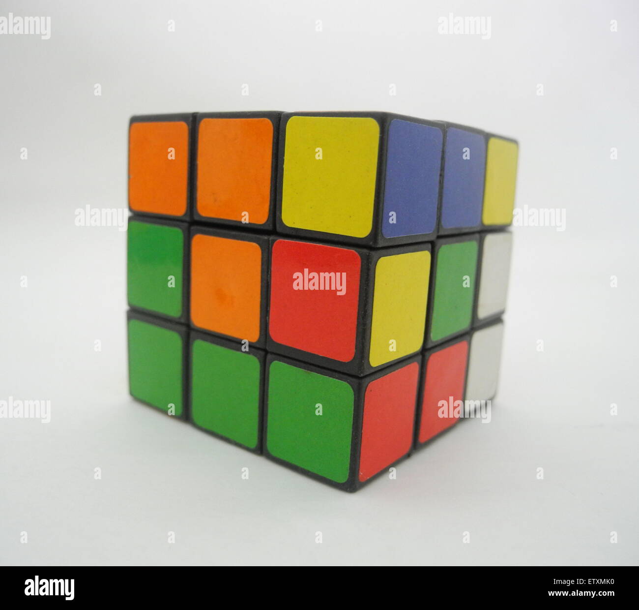 Rubiks Cube Puzzle Cube Stockfoto