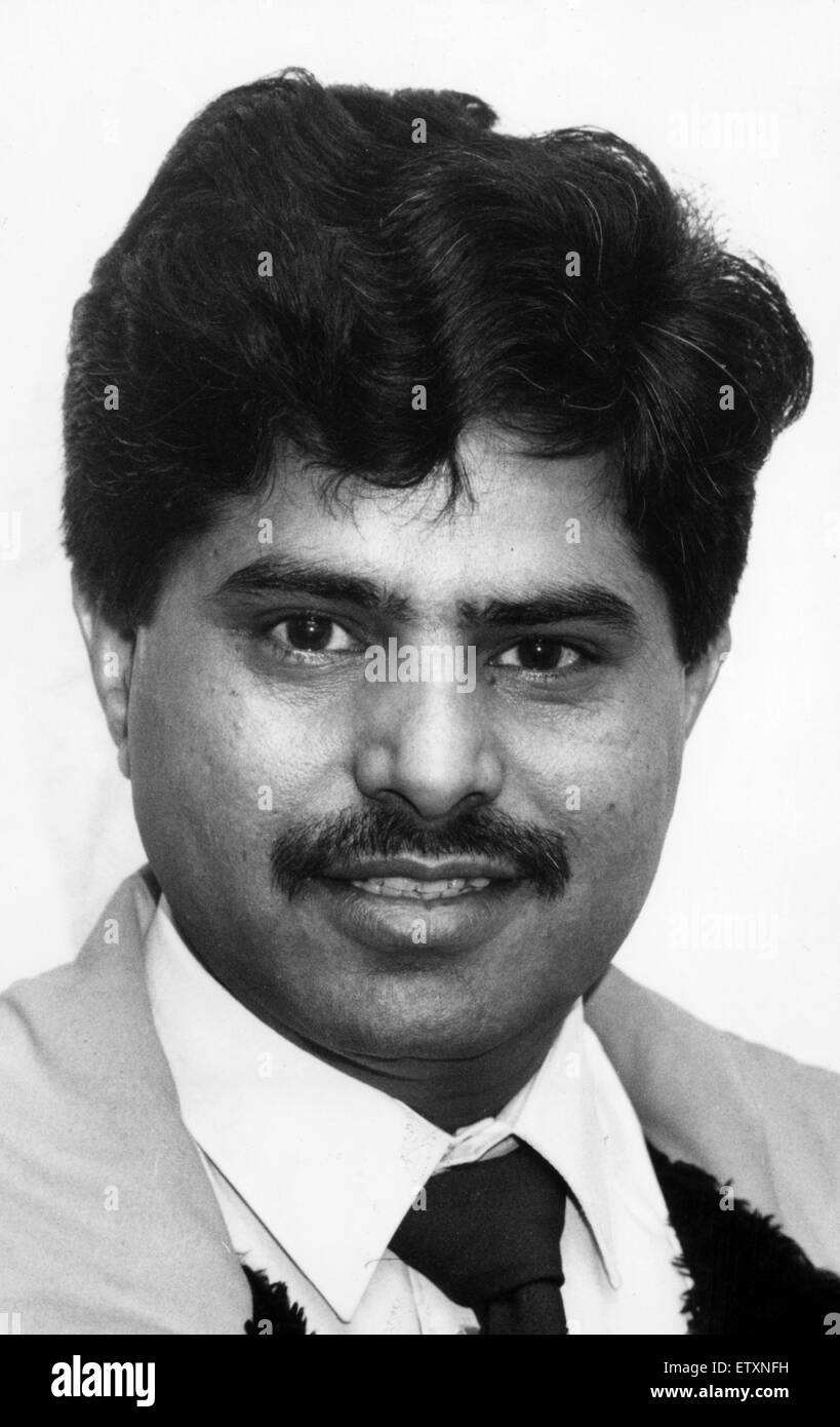 Stadtrat Raj Malhotra, erste asiatische Stadträtin für Coventry, untere Stoke vertreten, für die Labour Party von 1987 bis 1992. Abgebildete 20. April 1988. Stockfoto