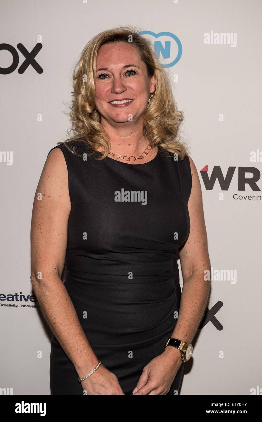 New York, NY, USA. 16. Juni 2015. bei der Ankunft für THE WRAP macht Frauen Frühstück von Ehren führenden einflussreiche Frauen von Entertainment, Medien, Technologie und Marken, 10 On The Park, New York, NY 16. Juni 2015. Bildnachweis: Steven Ferdman/Everett Collection/Alamy Live-Nachrichten Stockfoto