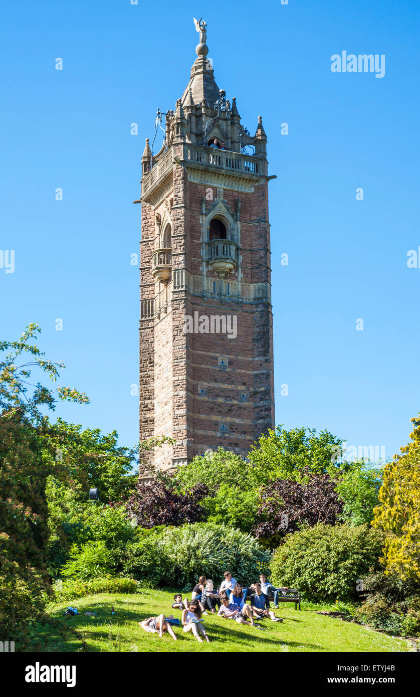 Cabot Tower Brandon Hill Bristol Avon England UK GB EU Europa Stockfoto