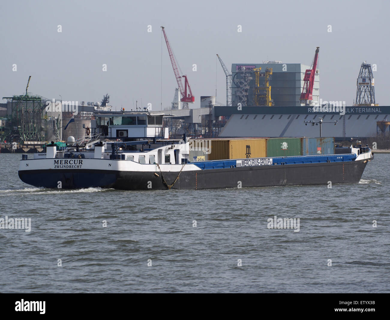 Mercur - ENI 02324787, Het Scheur, Hafen von Rotterdam, pic3 Stockfoto