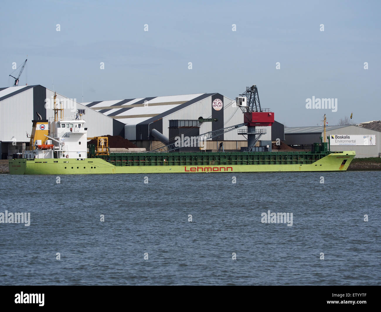 Siegfried Lehmann - IMO 9325142, Het Scheur, Hafen von Rotterdam Stockfoto