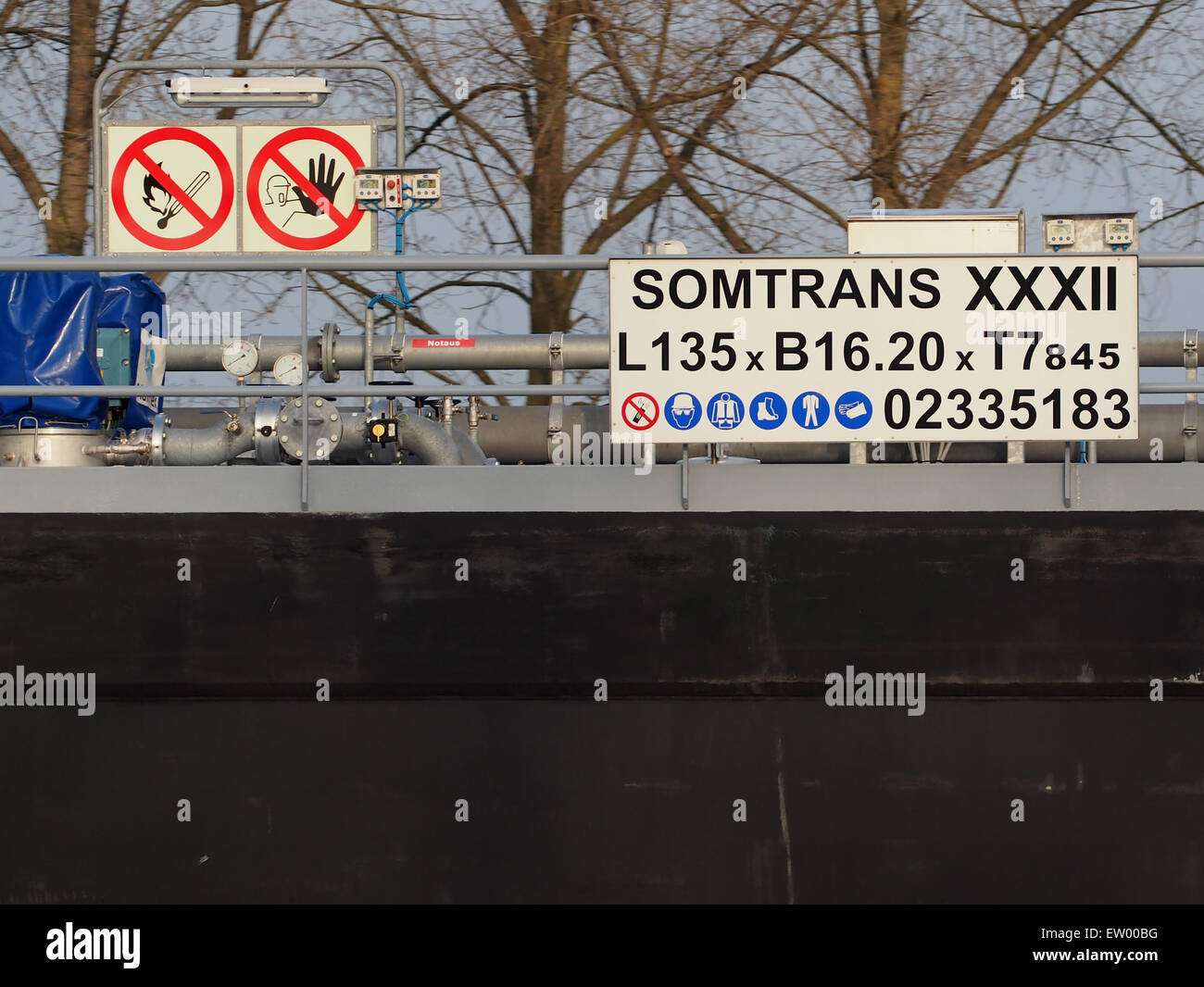 Somtrans XXXII - ENI 02335183, Amsterdam-Rhein, pic4 Stockfoto