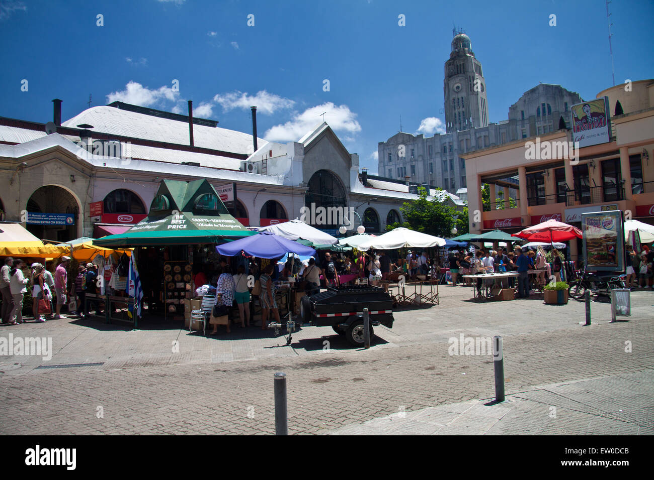 Alten Hafenmarkt, Montevideo Uruguay, 2015 Stockfoto