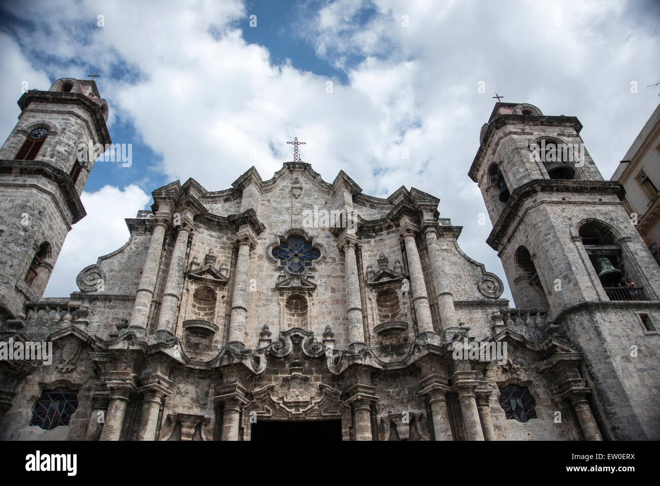 Die Kathedrale von Havanna Stockfoto