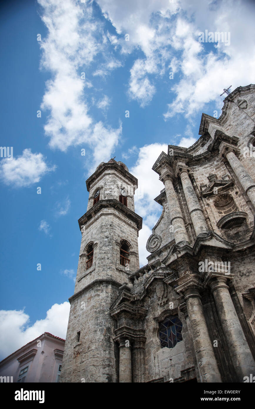 Die Kathedrale von Havanna Stockfoto