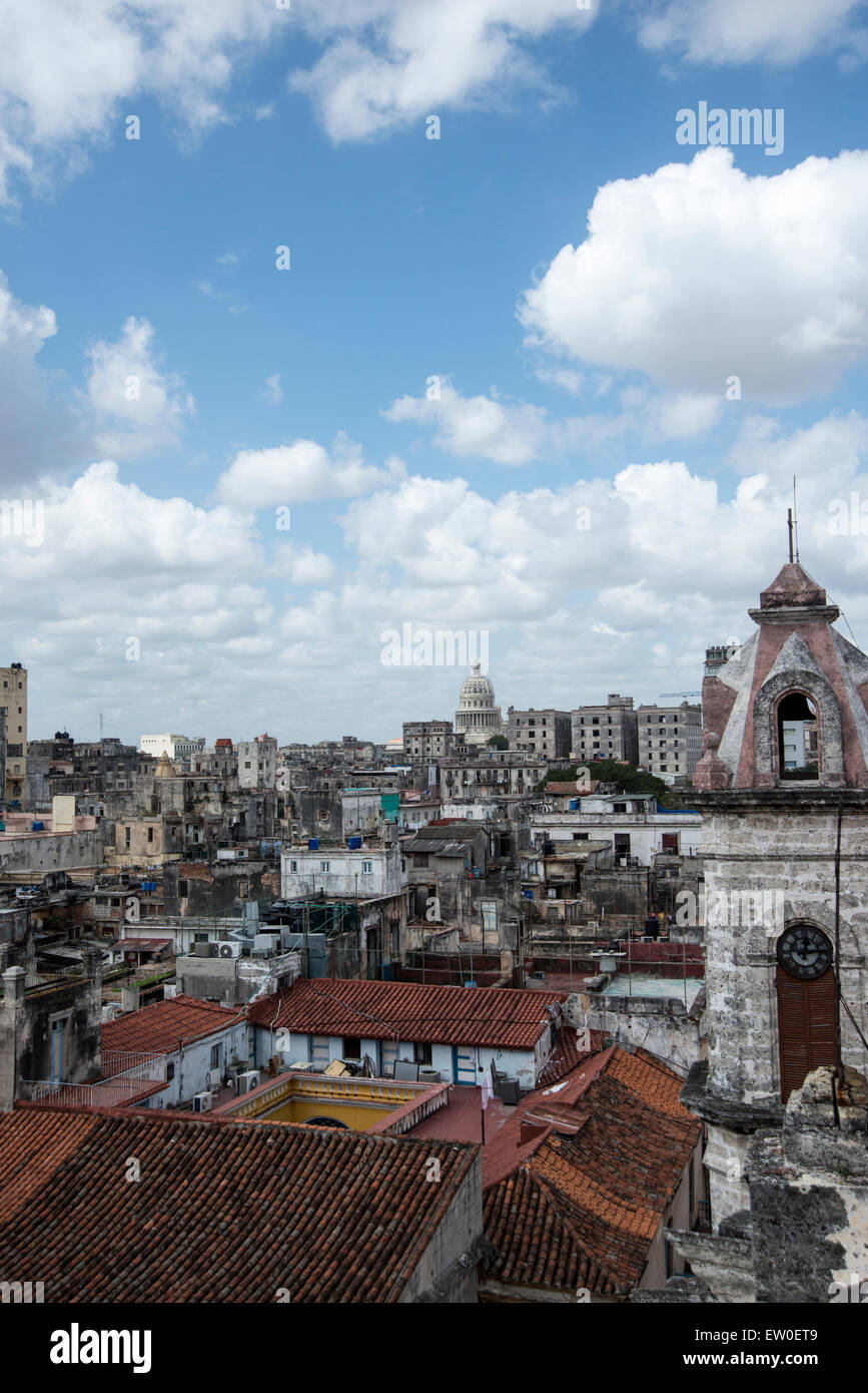 Die Kathedrale von Havanna Stockfoto