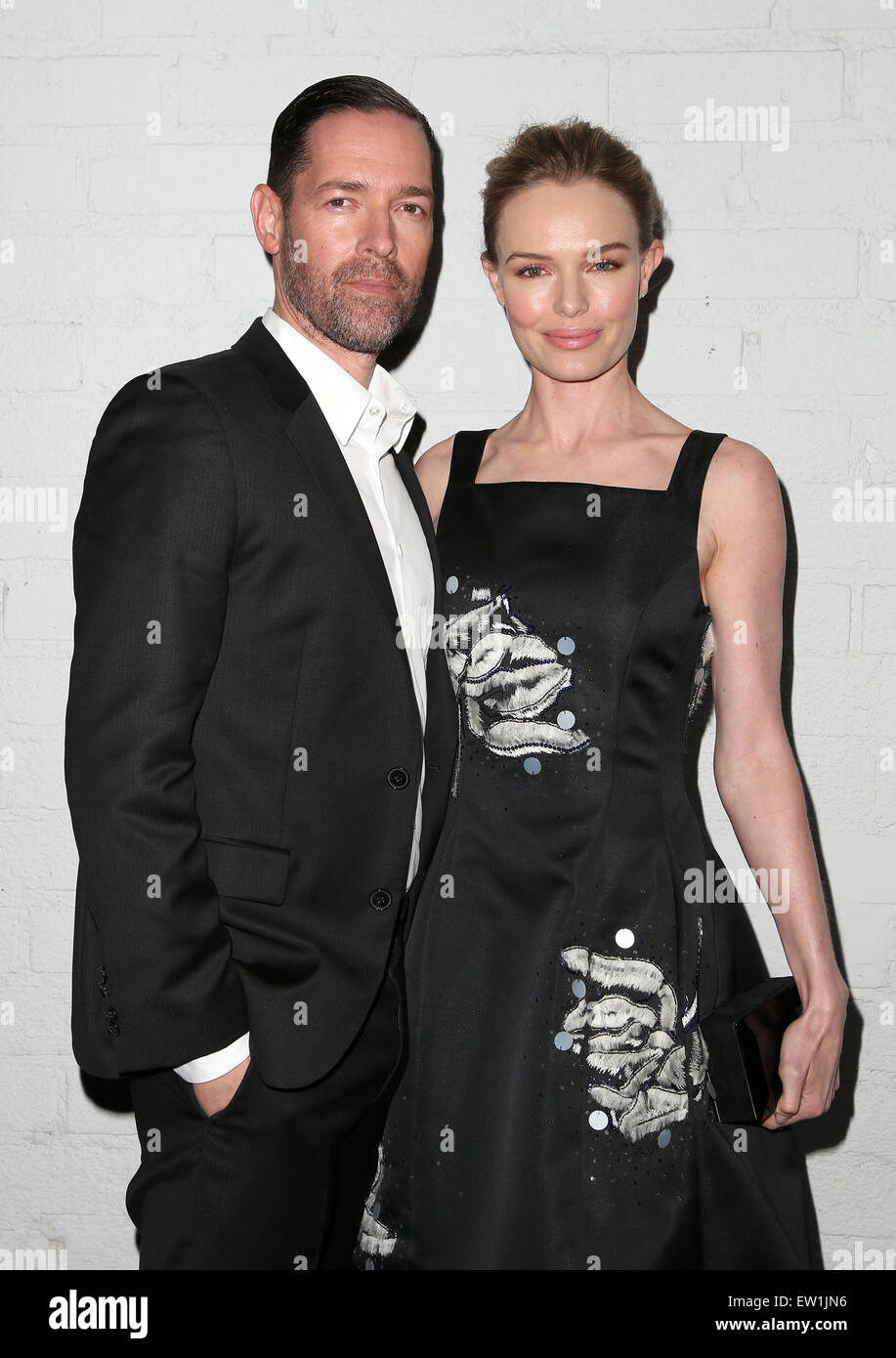 Samsung feiert den Start des Galaxy S6 und Galaxy S6 Edge bei Quixote Studios Featuring: Michael Polnisch, Kate Bosworth Where: Los Angeles, California, Vereinigte Staaten von Amerika bei: 2. April 2015 Stockfoto