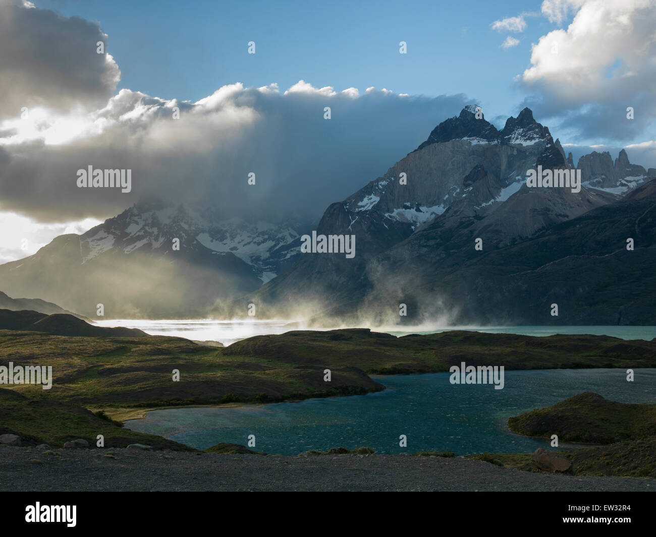 Nordenskjold See, Nationalpark Torres del Paine, Patagonien, Chile Stockfoto