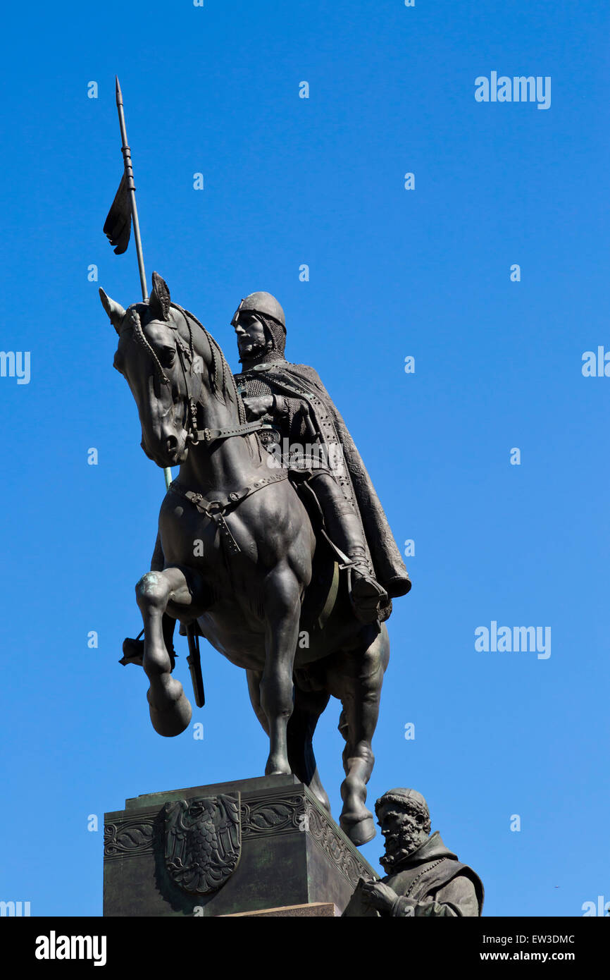 Wenzel-Denkmal in Prag, Tschechien Stockfoto