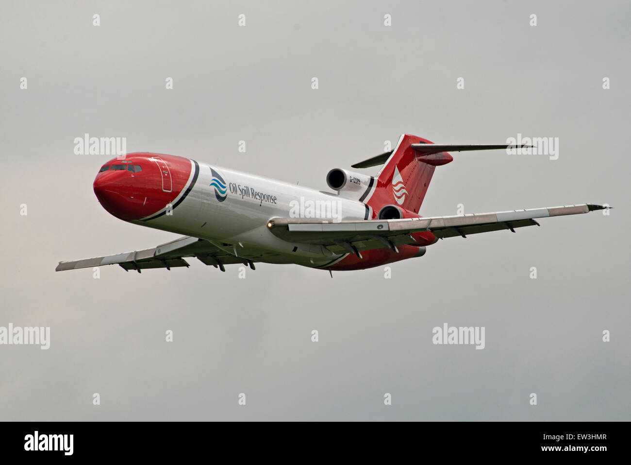 G-OSRB T2 Aviation Boeing 727-200 - Cn 22929 / ln 1823 Raf Cosford Air Show England Uk Oil Spill Response Stockfoto