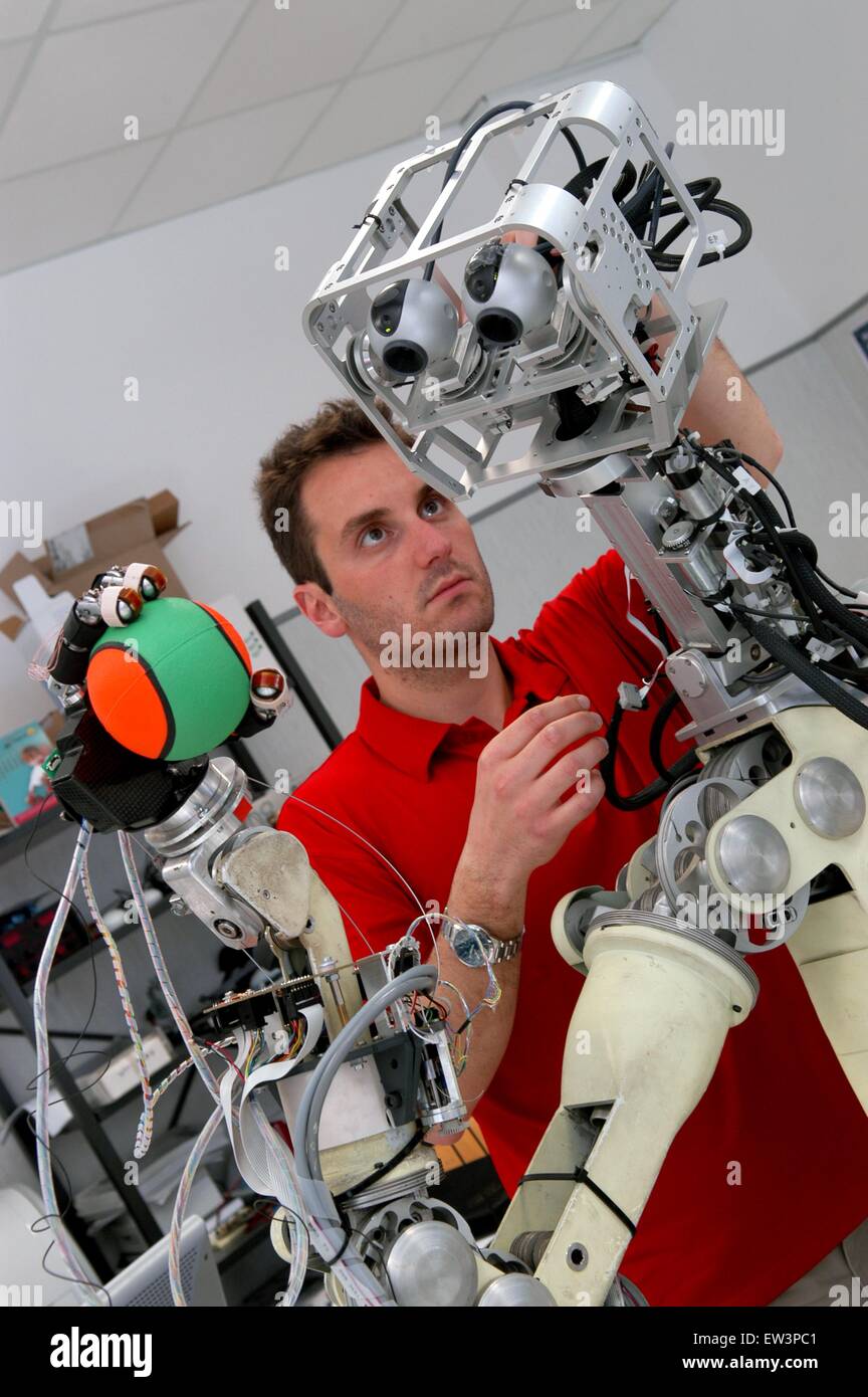 Fortgeschrittene Schule St. Anna von Pisa, Research Center von Pontedera, Labor ARTS Lab (Advanced Robotics Technology) Stockfoto