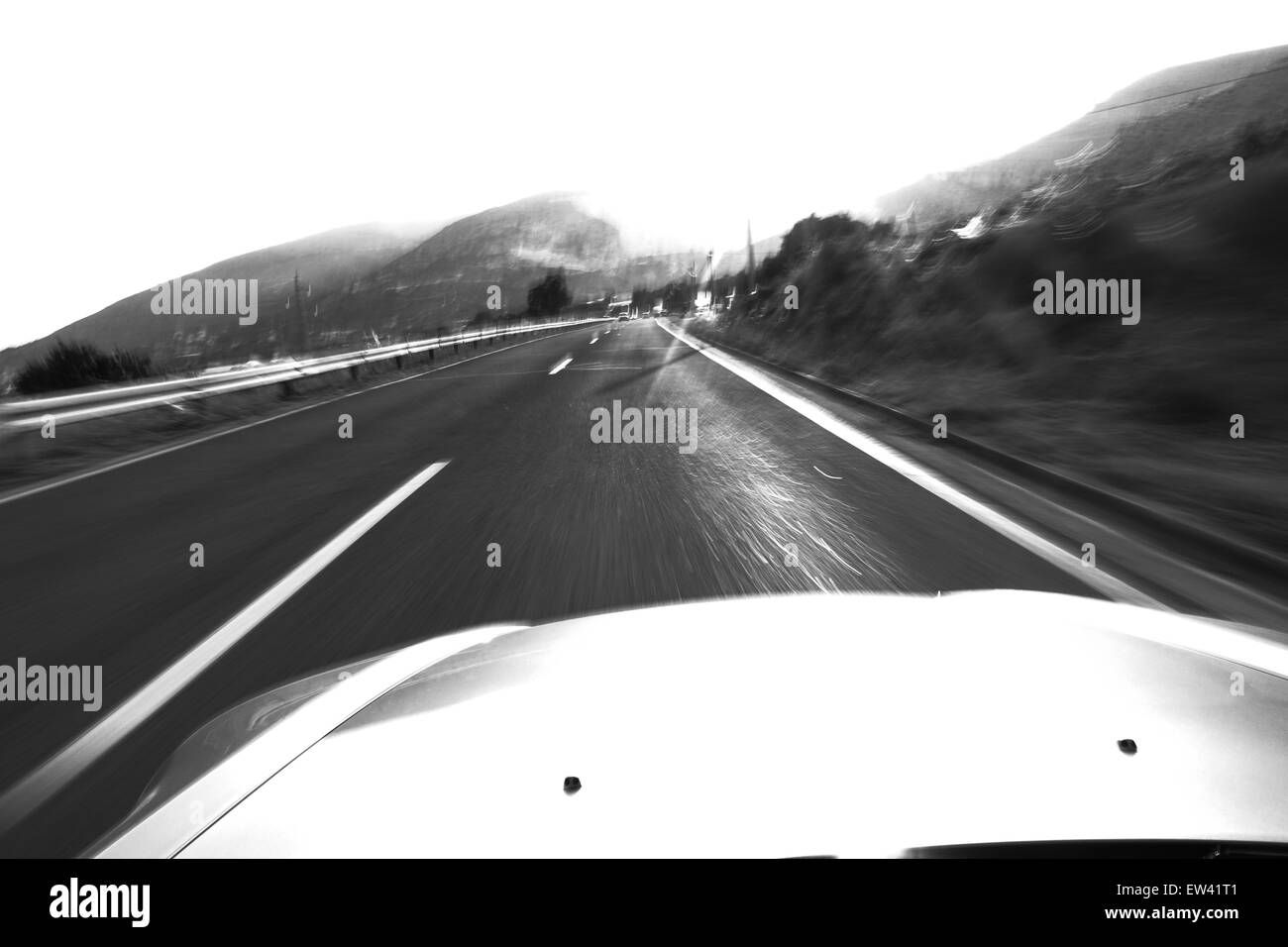 Küstenstraße, Dalmatien, Kroatien Stockfoto