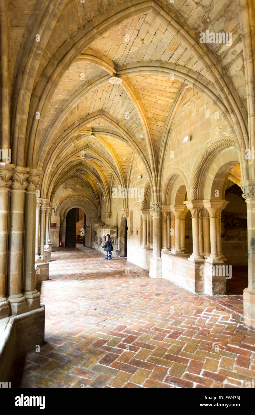 Kloster der königlichen Zisterzienser Kloster von Santa Maria de Veruela Stockfoto