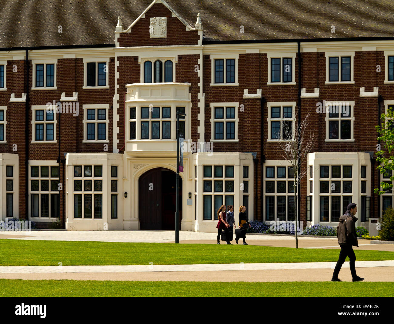 Campus-Gebäude an der Loughborough University eine öffentliche Forschungsuniversität in den East Midlands Leicestershire England UK Stockfoto