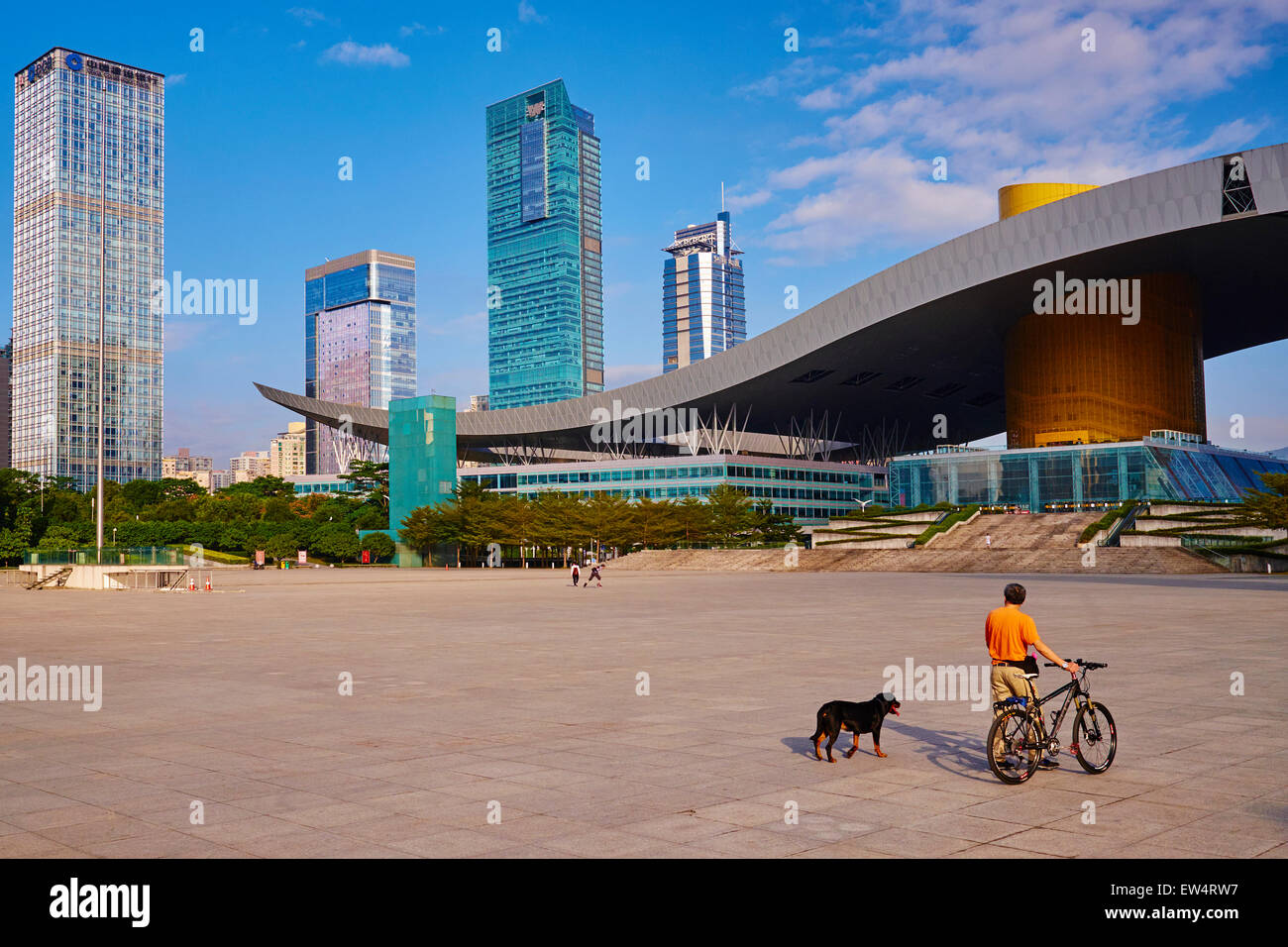 China, Provinz Guangdong, Shenzhen, Civic Square oder Bürger Quadrat Stockfoto