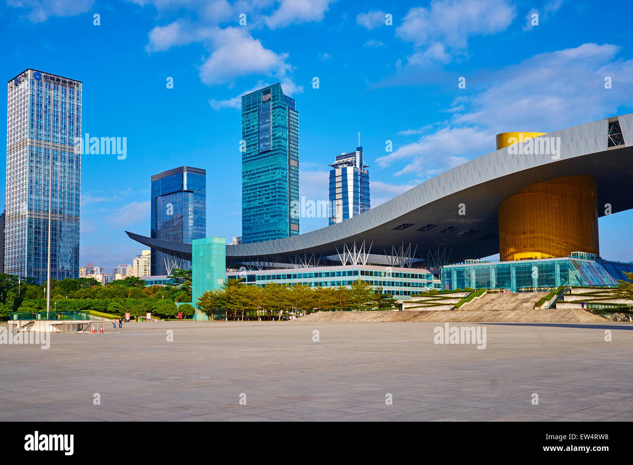 China, Provinz Guangdong, Shenzhen, Civic Square oder Bürger Quadrat Stockfoto