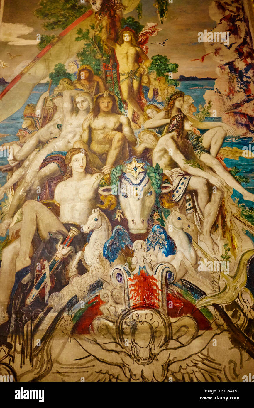Frankreich, Paris, Gustave Moreau Museum, "Retour des Argaunautes" Stockfoto