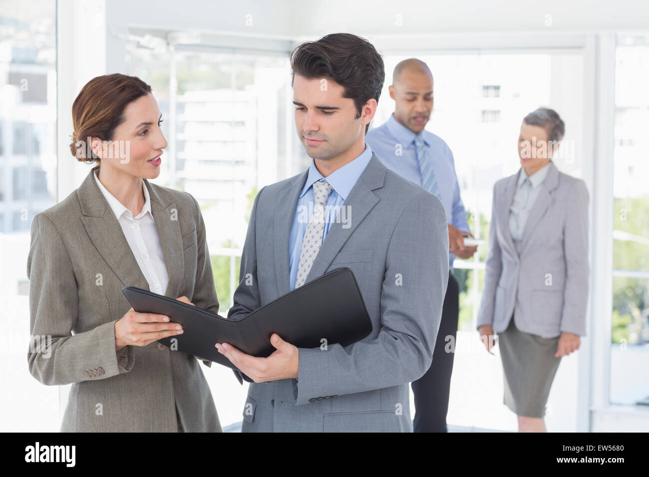 Ich Möchte Mit Dir über Die Arbeit Sprechen www.alamy.de