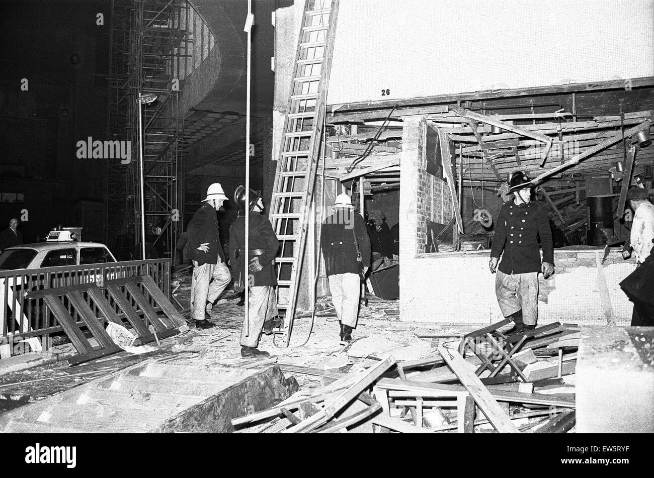 Die Bombenangriffe auf Birmingham Pub fand am Donnerstag, 21. November 1974 und der Provisional IRA zugeschrieben wurden. Die Geräte wurden in zwei zentralen Birmingham Kneipen: Mulberry Bush am Fuße der Rotunde und der Taverne in der Stadt, einen Keller Stockfoto