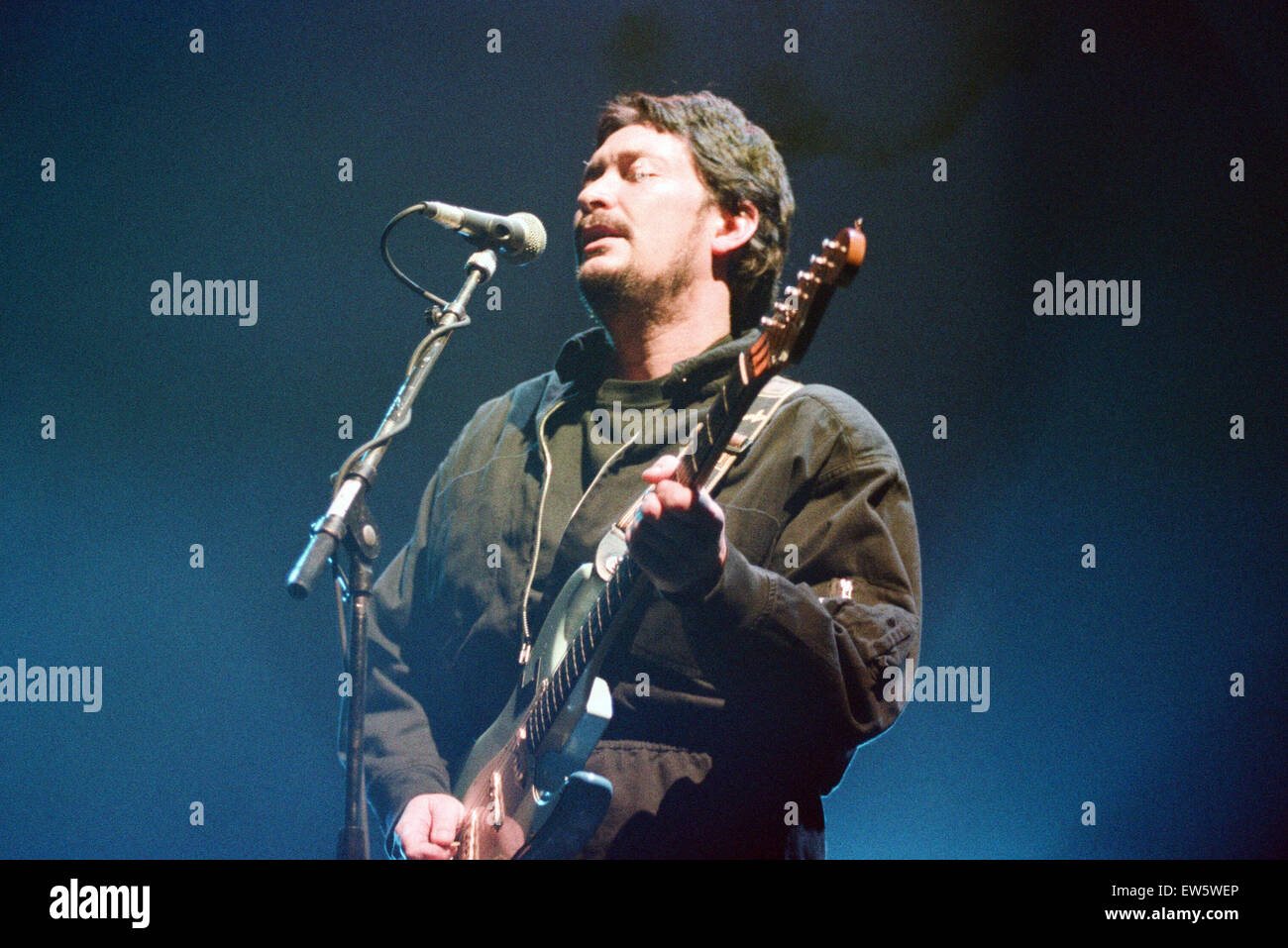 Chris Rea im Konzert in Birmingham NEC. 21. Januar 1993. Stockfoto