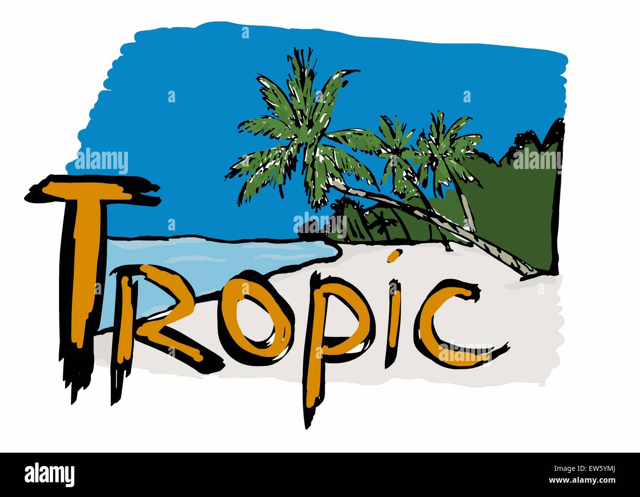 Tropic Stockfoto