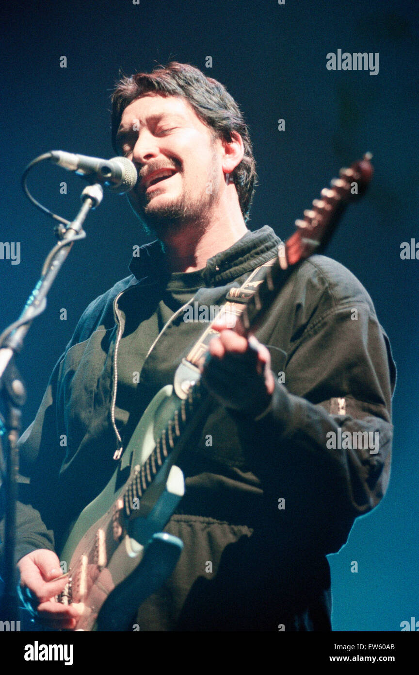 Chris Rea im Konzert in Birmingham NEC. 21. Januar 1993. Stockfoto