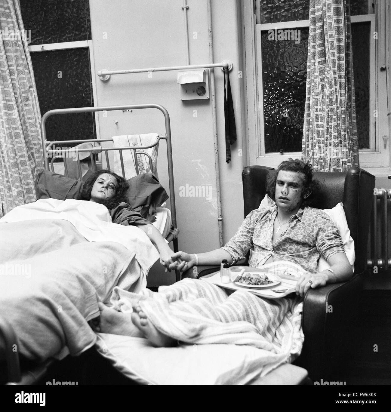 Die Bombenangriffe auf Birmingham Pub fand am Donnerstag, 21. November 1974 und der Provisional IRA zugeschrieben wurden. Die Geräte wurden in zwei zentralen Birmingham Kneipen: Mulberry Bush am Fuße der Rotunde und der Taverne in der Stadt, einen Keller Stockfoto