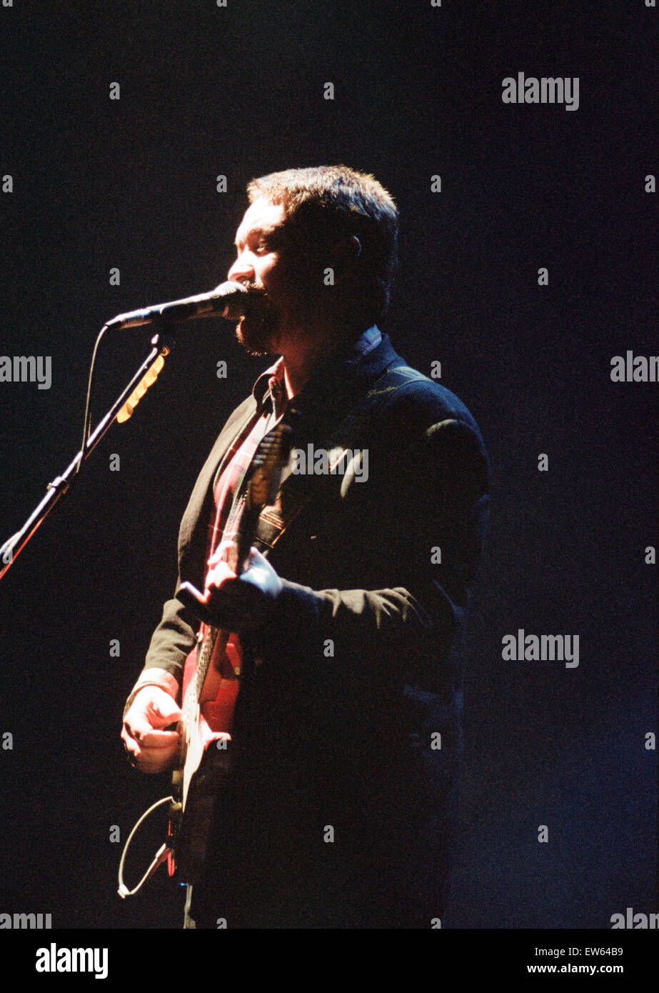 Chris Rea im Konzert in Birmingham NEC. 9. Dezember 1991. Stockfoto