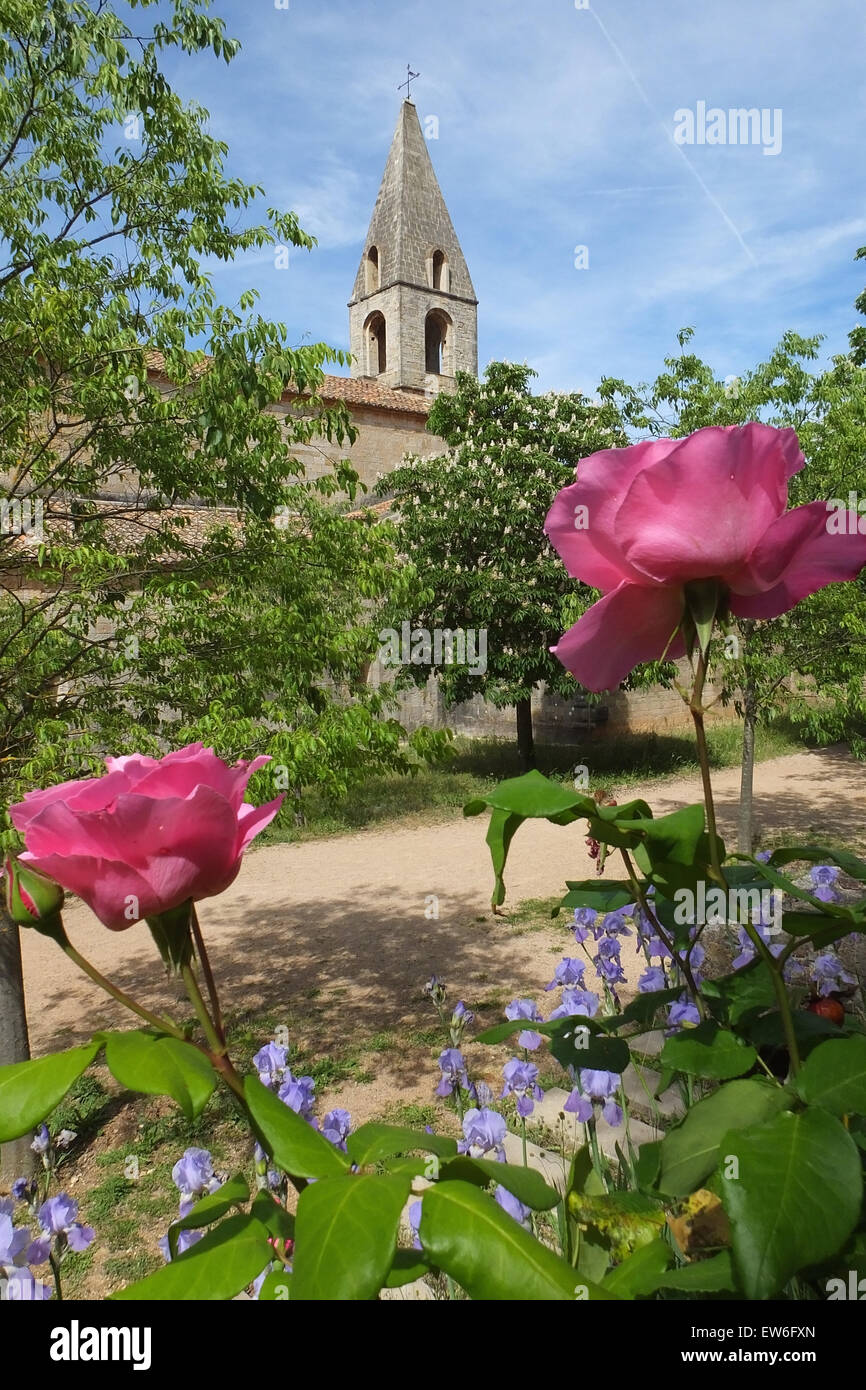 Die Abtei de Thoronet in Provence Frankreich Stockfoto