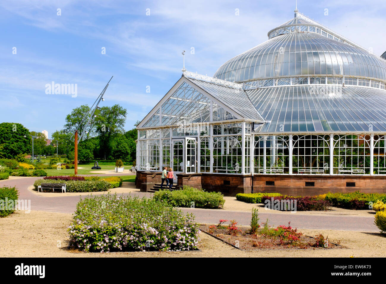 Glasgow glashaus botanischer botanischer garten Fotos und