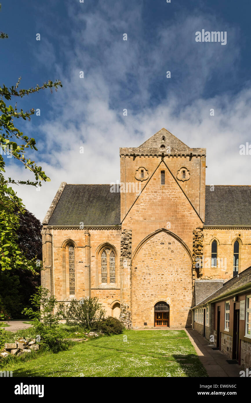 Historischen Pluscarden Abbey in Moray, Schottland. Stockfoto