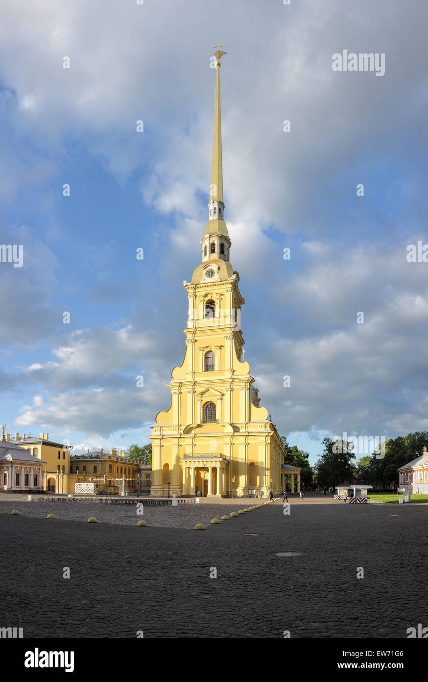 Peter und Paul Kathedrale, Sankt Petersburg, Russland Stockfoto