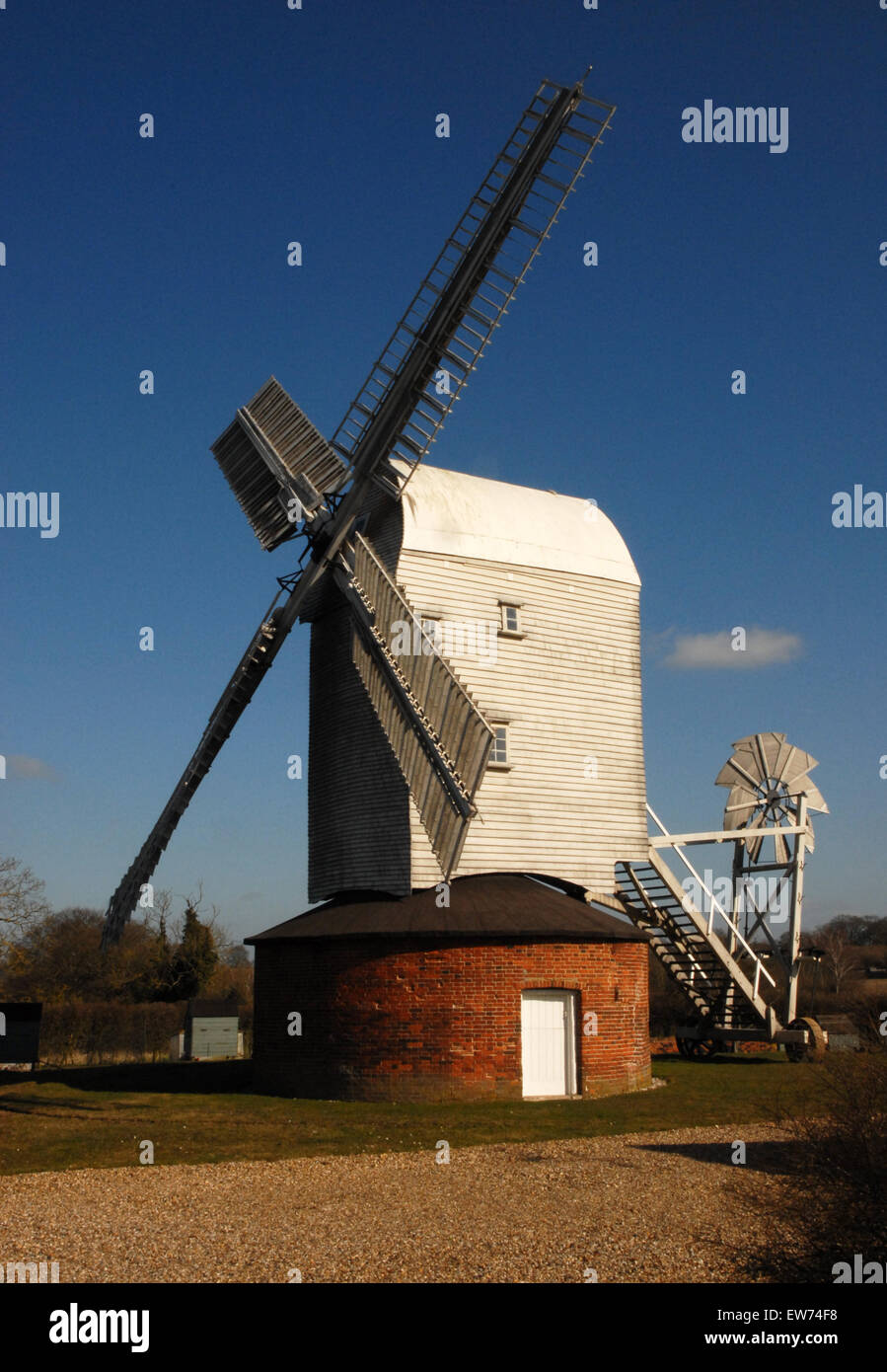 Windmühle Stockfoto