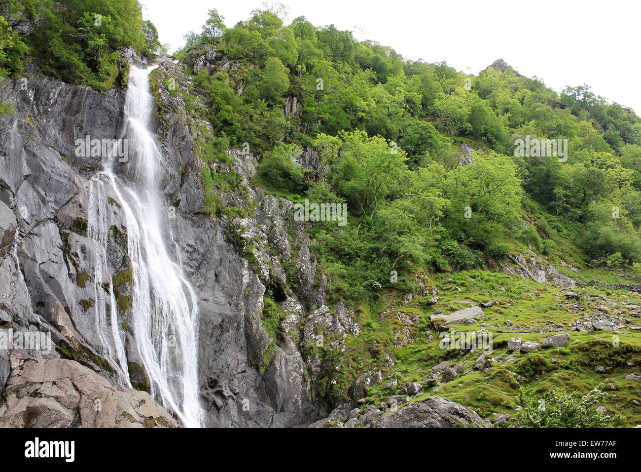 Aber Falls Stockfoto