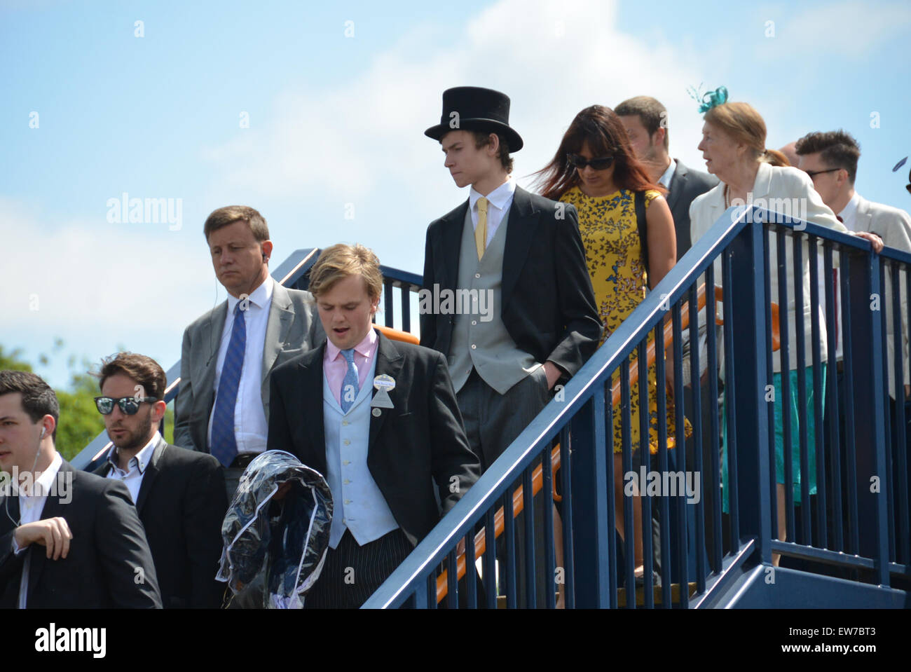Ascot, Berkshire, UK. 19. Juni 2015. Die jährliche Royal Ascot-Rennen Credit: Matthew Chattle/Alamy Live News Stockfoto