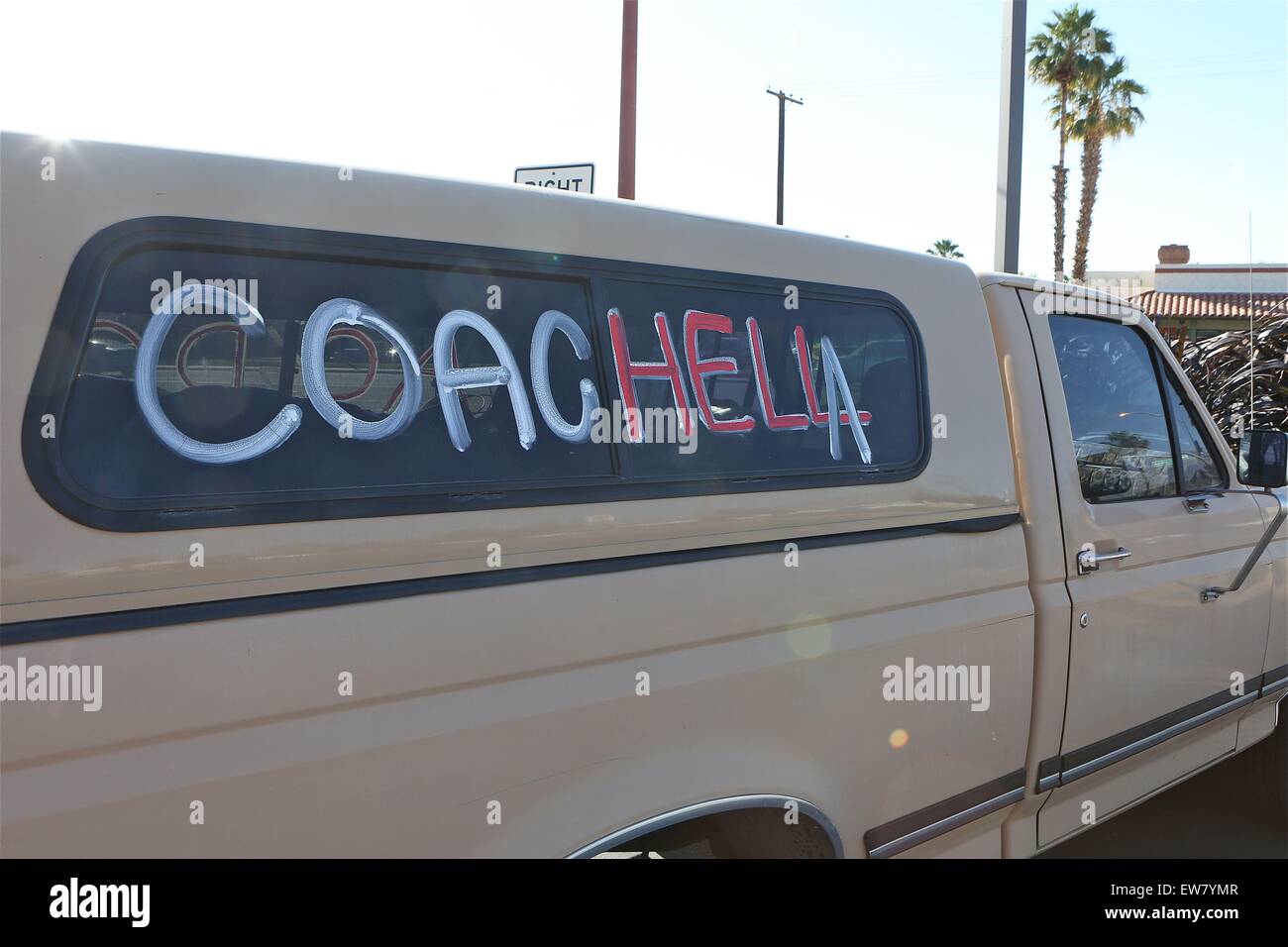 Coachella 2015 - Woche 2 - Tag 2 Mitwirkende: Atmosphäre wo: Indio, Kalifornien, Vereinigte Staaten, wann: 18. April 2015 Stockfoto