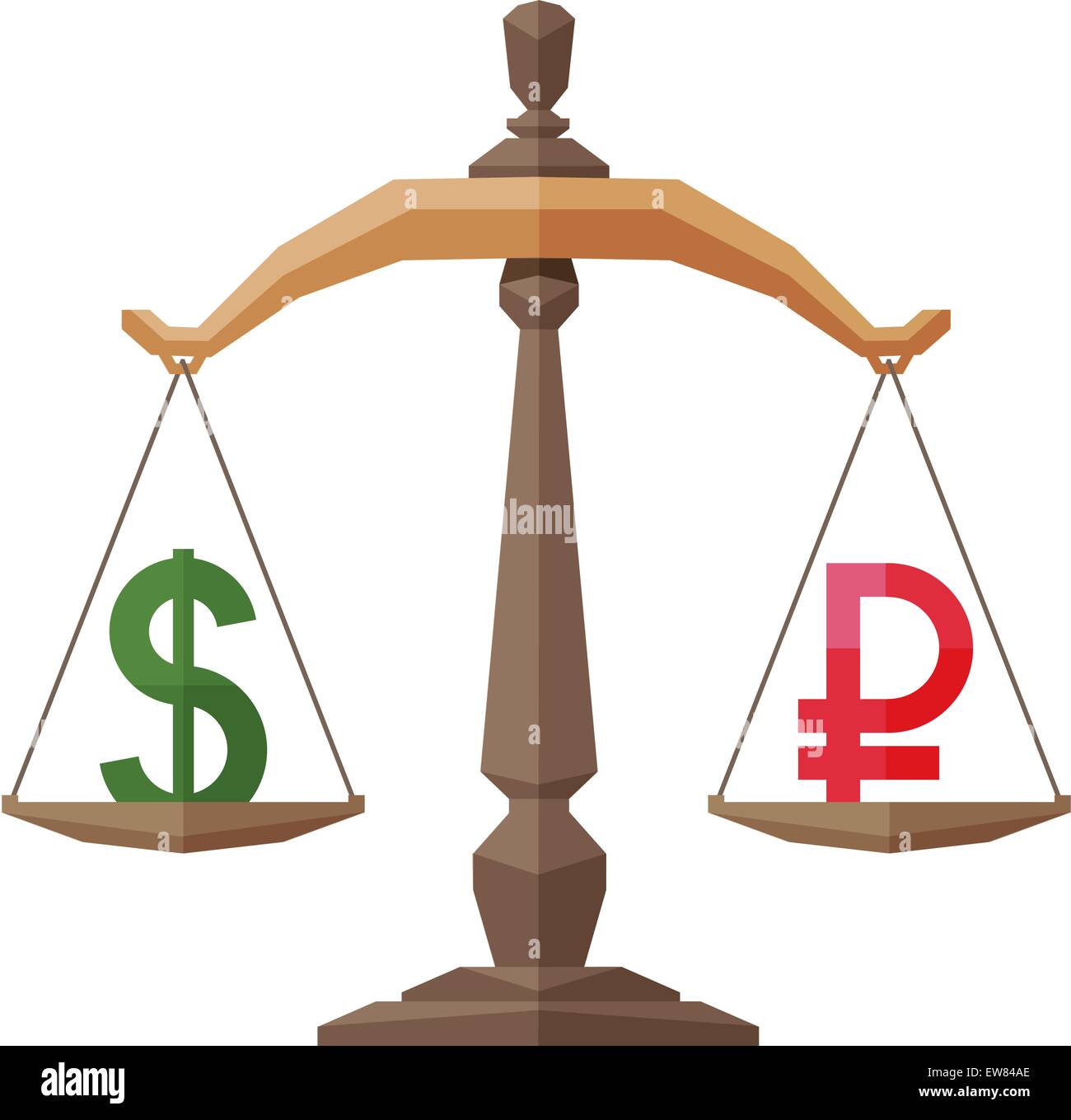 Wechselkurs der Währung Vektor-Logo-Design-Vorlage. Bankgeschäft oder Geld-Symbol. Stock Vektor