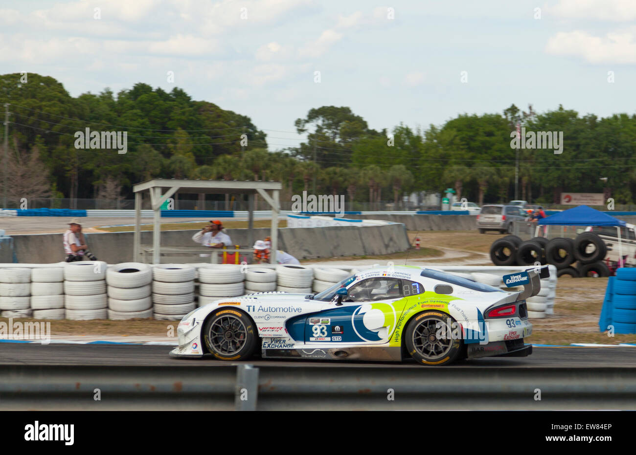 12 Stunden von Sebring Auto Rennen in Sebring, Florida Stockfoto