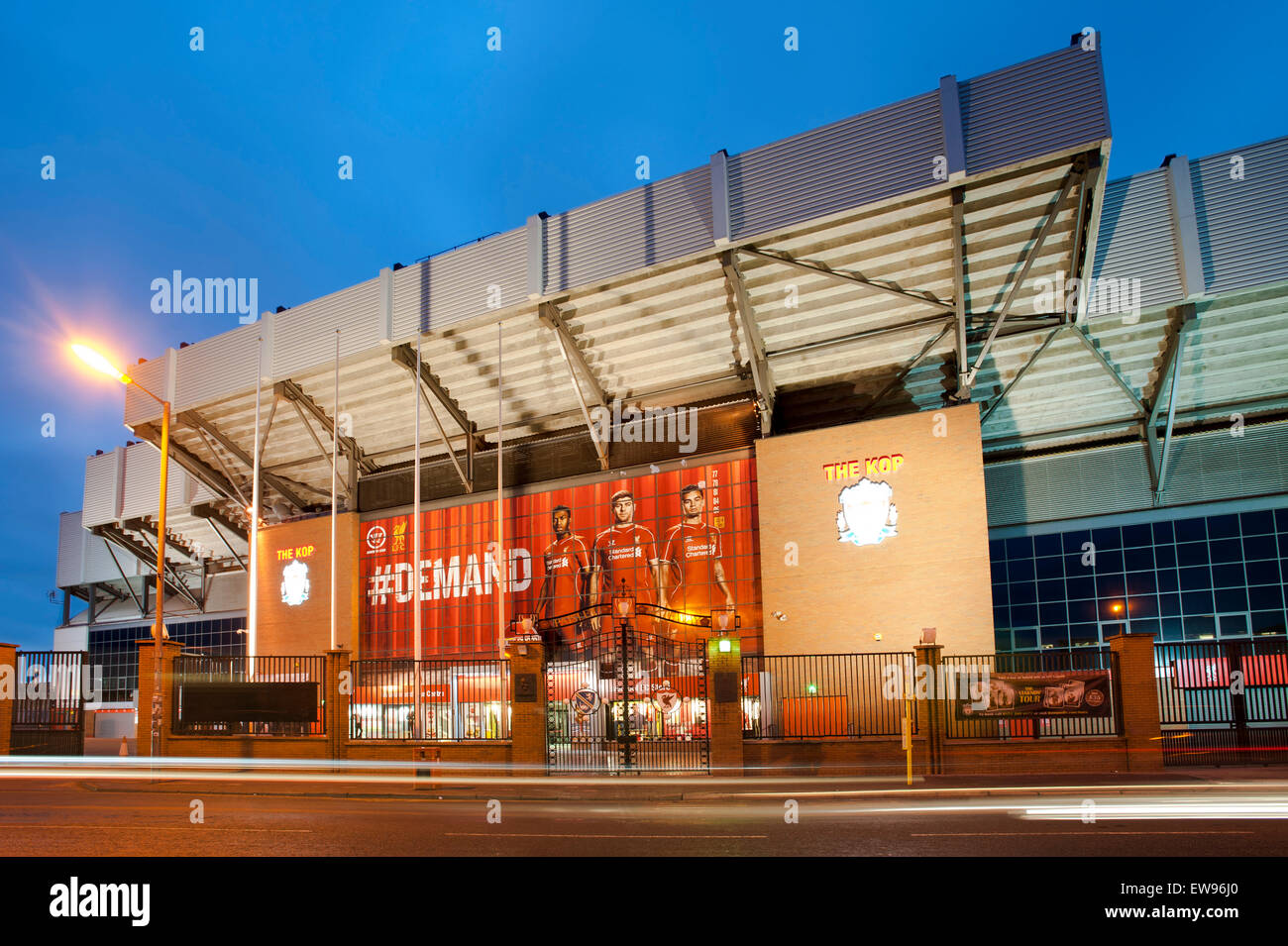 Liverpool Football Club, Liverpool, Merseyside UK Stockfoto