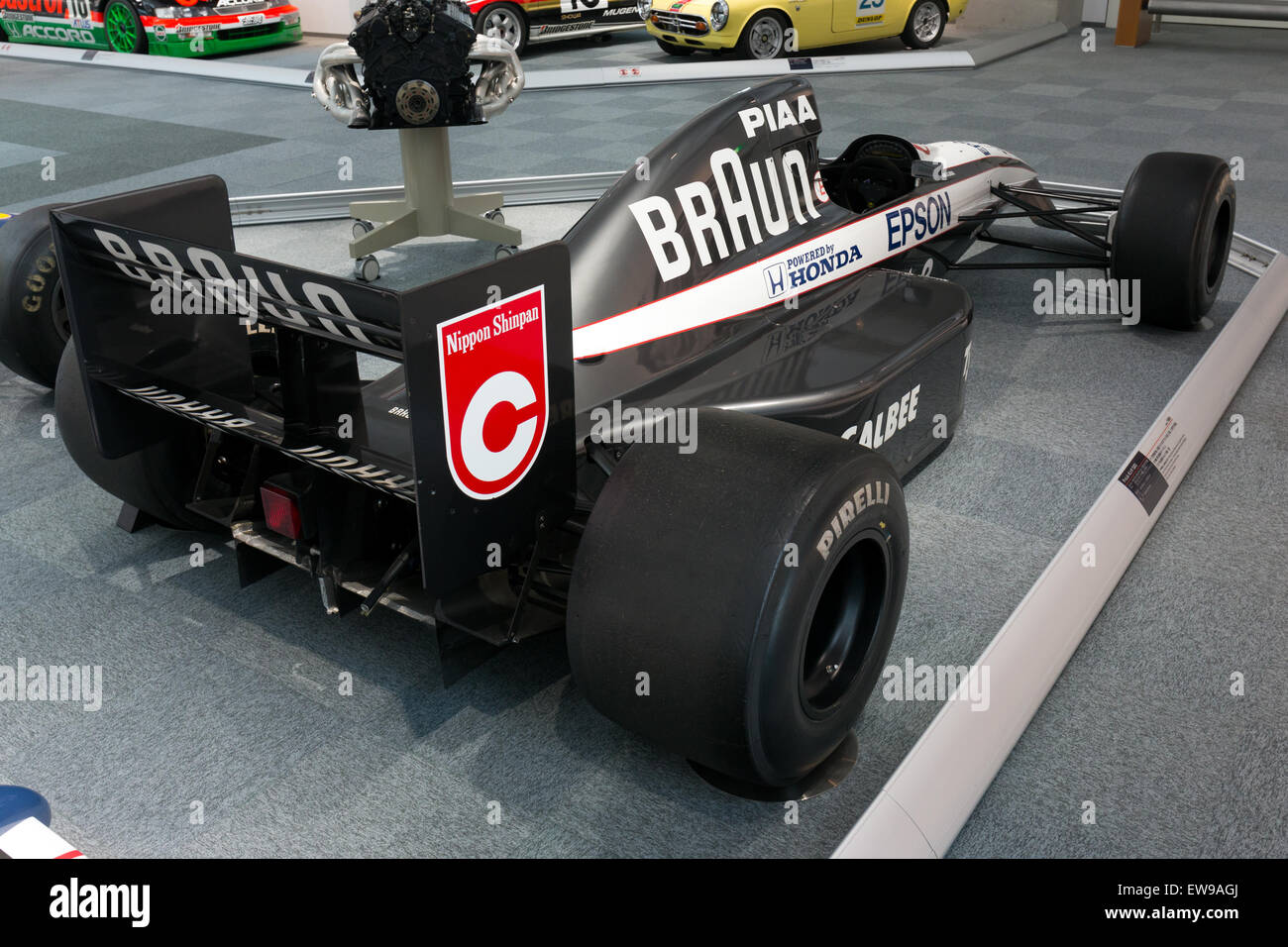 Tyrrell 020 hinten rechts Honda Collection Hall Stockfoto