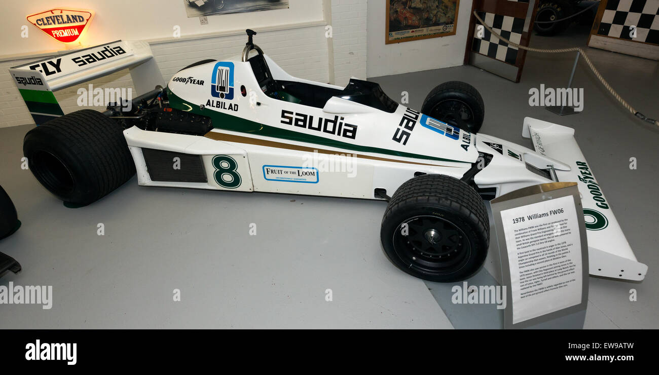 Williams FW06 vorne rechts Donington Grand Prix Collection Stockfoto