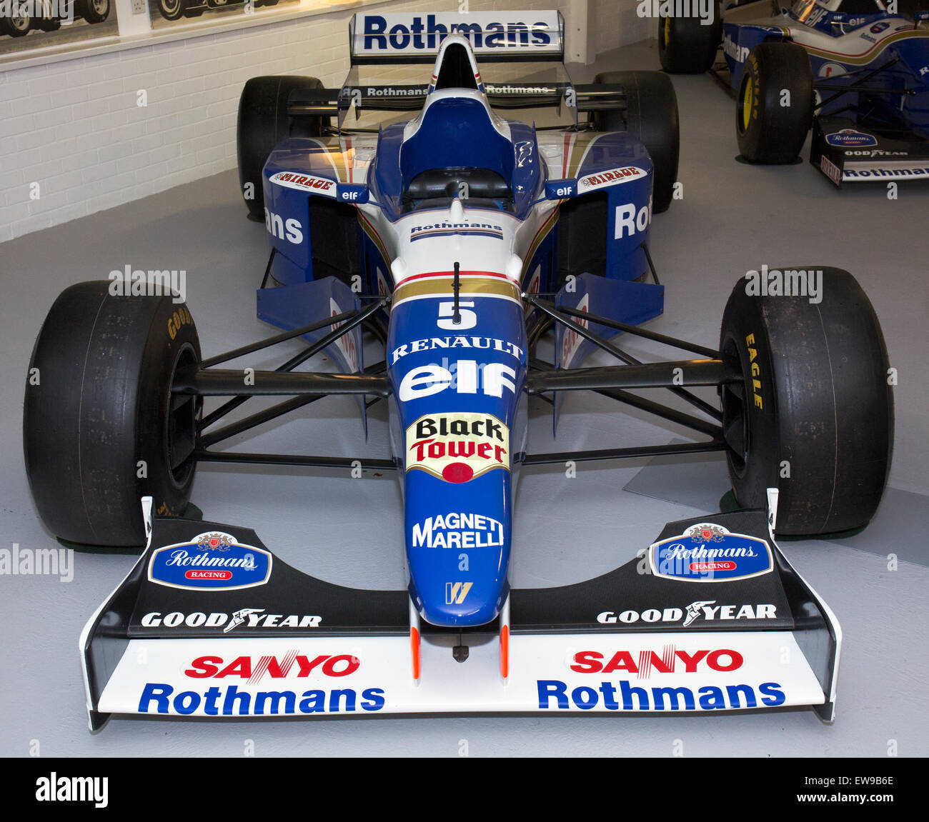 Williams FW18 Front Donington Grand Prix Collection Stockfoto