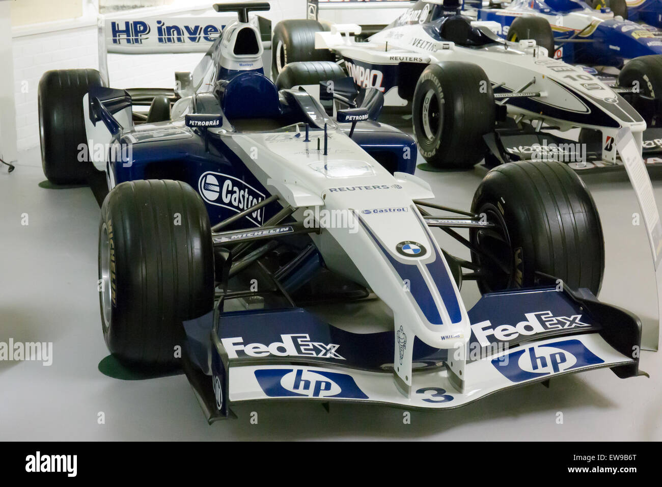 Williams FW26 vorne rechts Donington Grand Prix Collection Stockfoto