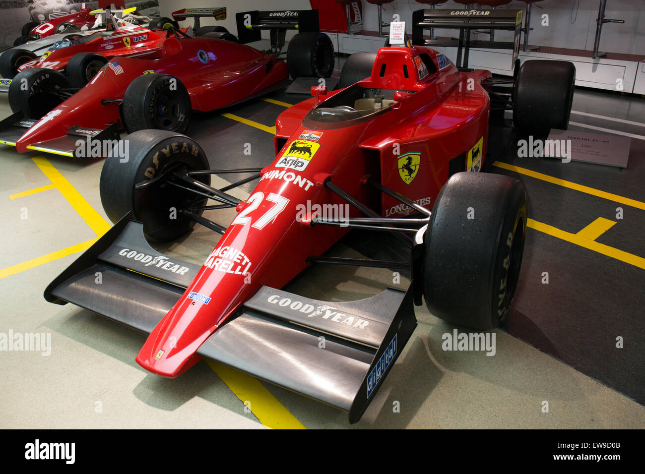 Museo Ferrari Ferrari 640 vorne links Stockfoto