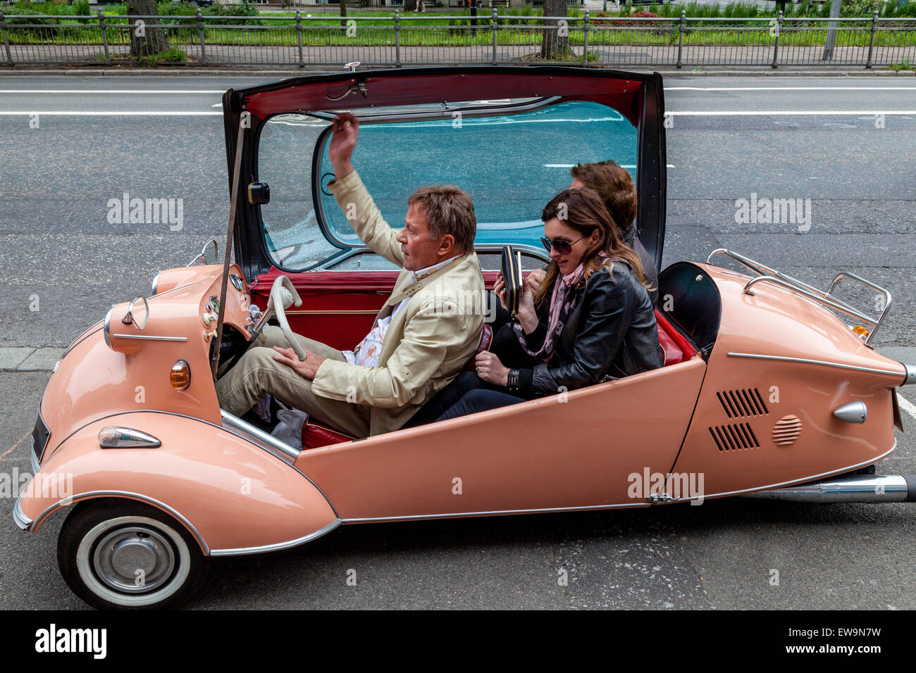 Messerschmitt Classic Car, Brighton, Sussex, UK Stockfoto