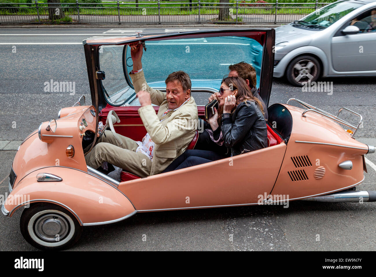 Messerschmitt Classic Car, Brighton, Sussex, UK Stockfoto