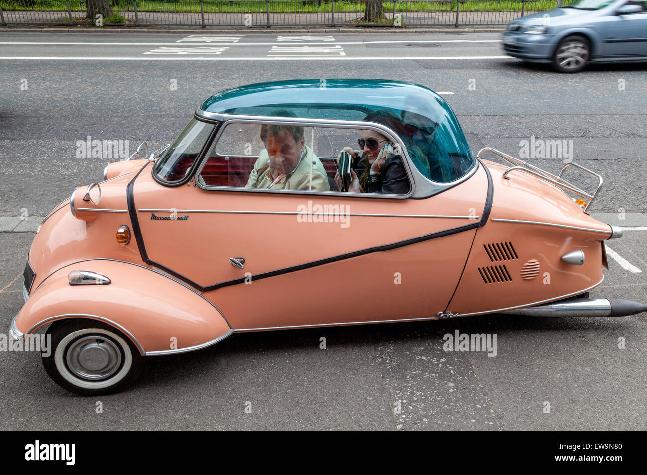 Messerschmitt Classic Car, Brighton, Sussex, UK Stockfoto