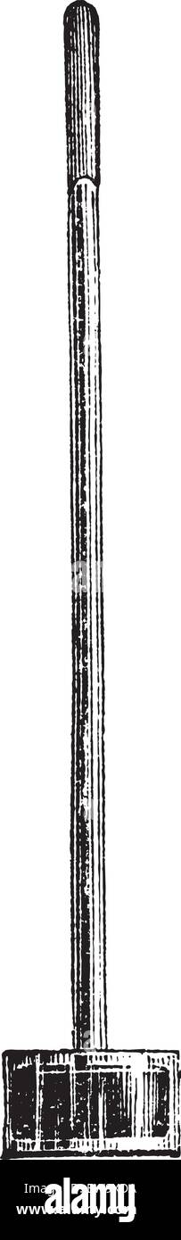 Barometer, Vintage-Gravur. Alten graviert Außenillustration ein Barometer. Stock Vektor