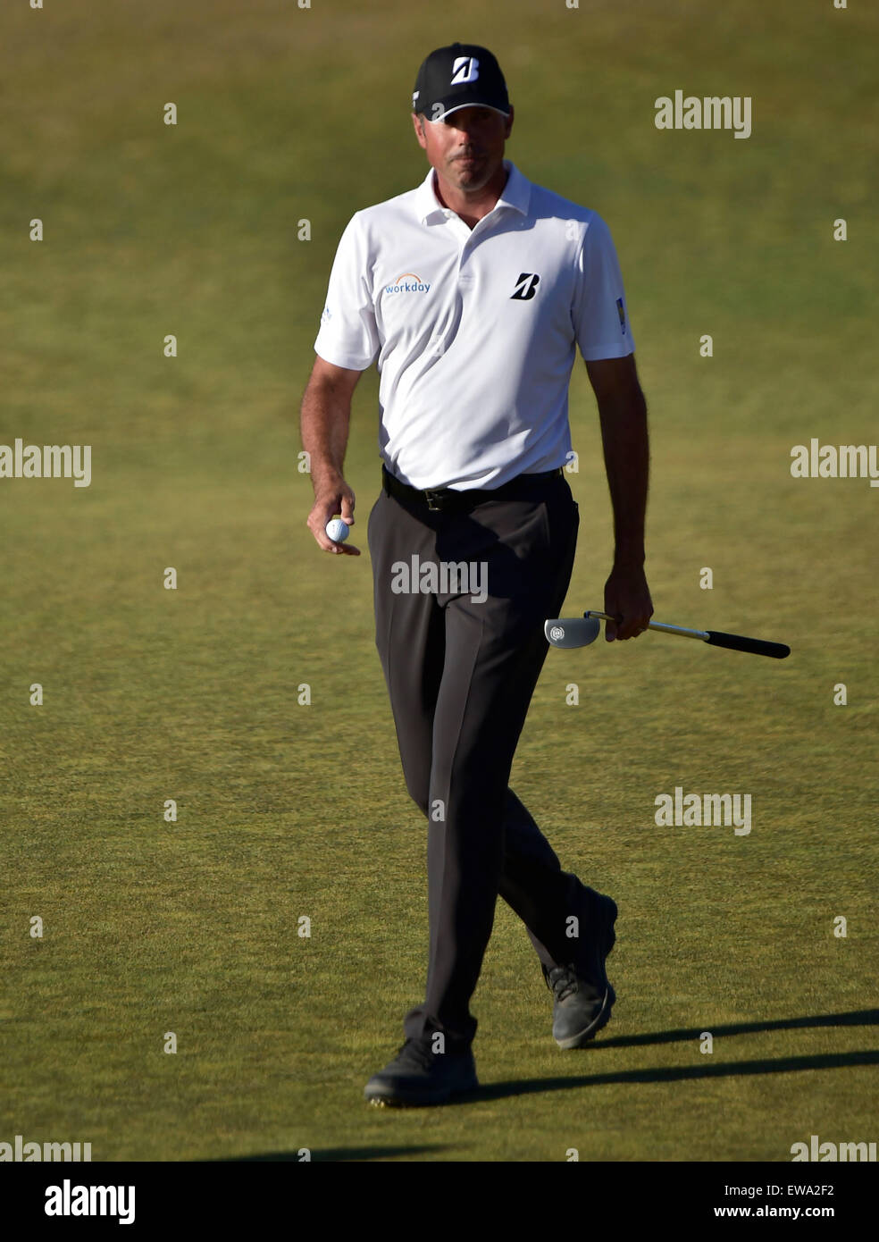 19. Juni, 2015.Matt Kucher während der 2. Runde bei den US Open in Kammern Bay, Ort, Washington University. George Holland/Cal-Sport-Medien Stockfoto